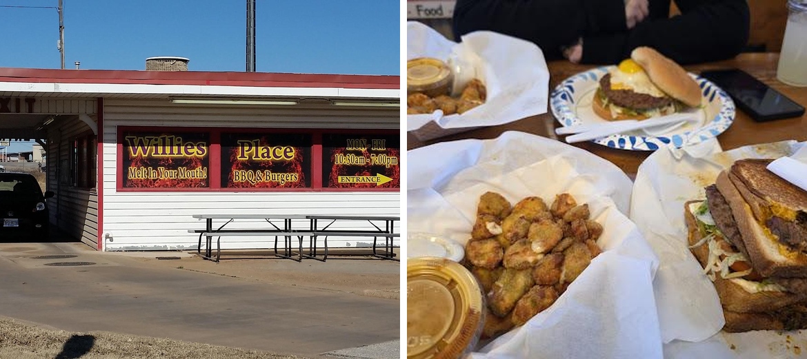 Willie's Place Menu